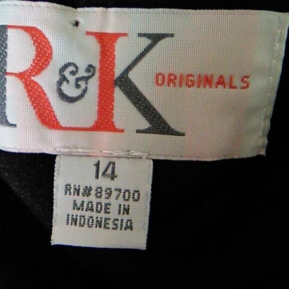 R & K Originals Sheer Layered Dress - Picture 9 of 13